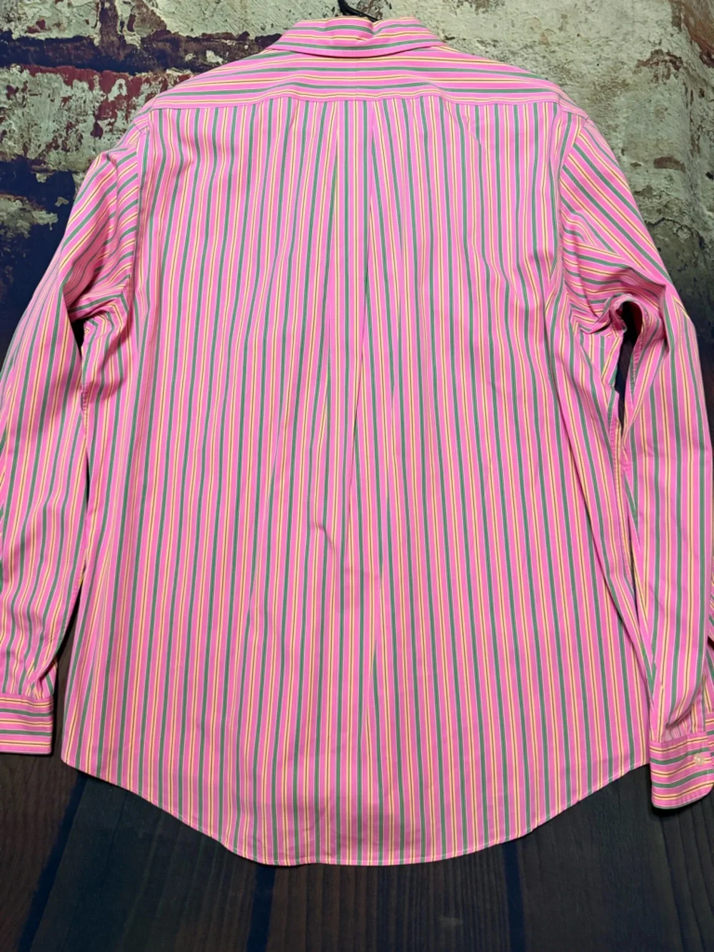 Polo by Ralph Lauren Pink Multi-Stripe Button-Down Shirt